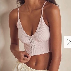 Free people Cara seamless bralette size large / extra large L/XL